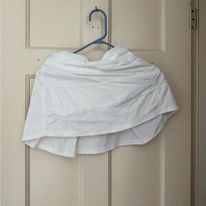 Lulu Lemon White Women's Tennis Skirt